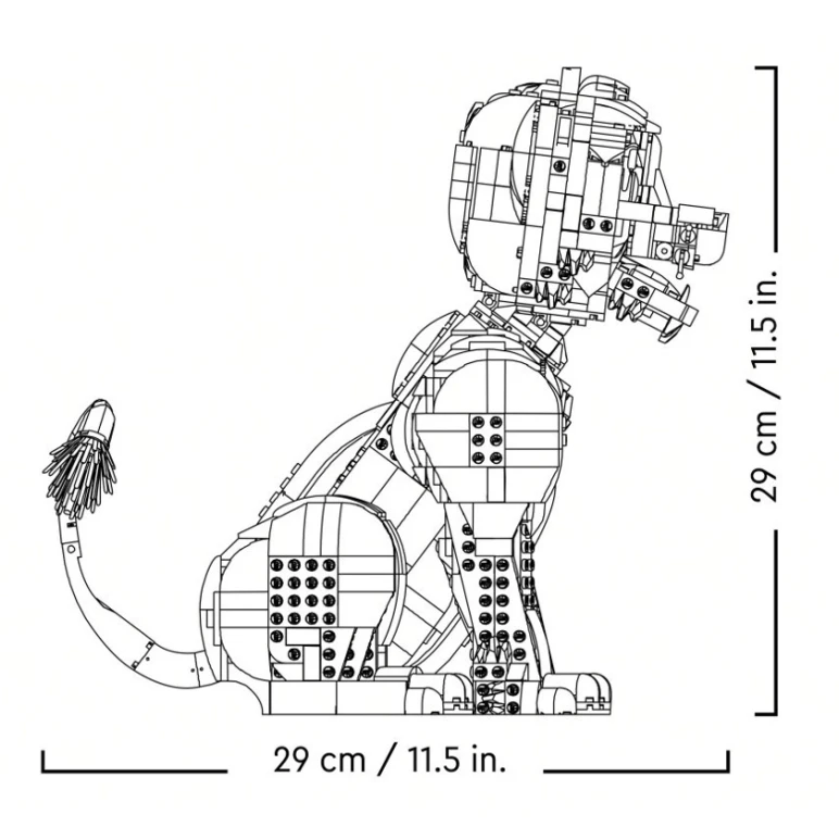 Конструктор LEGO Disney Young Simba the Lion King 43247, 1445 деталей, от 18 лет