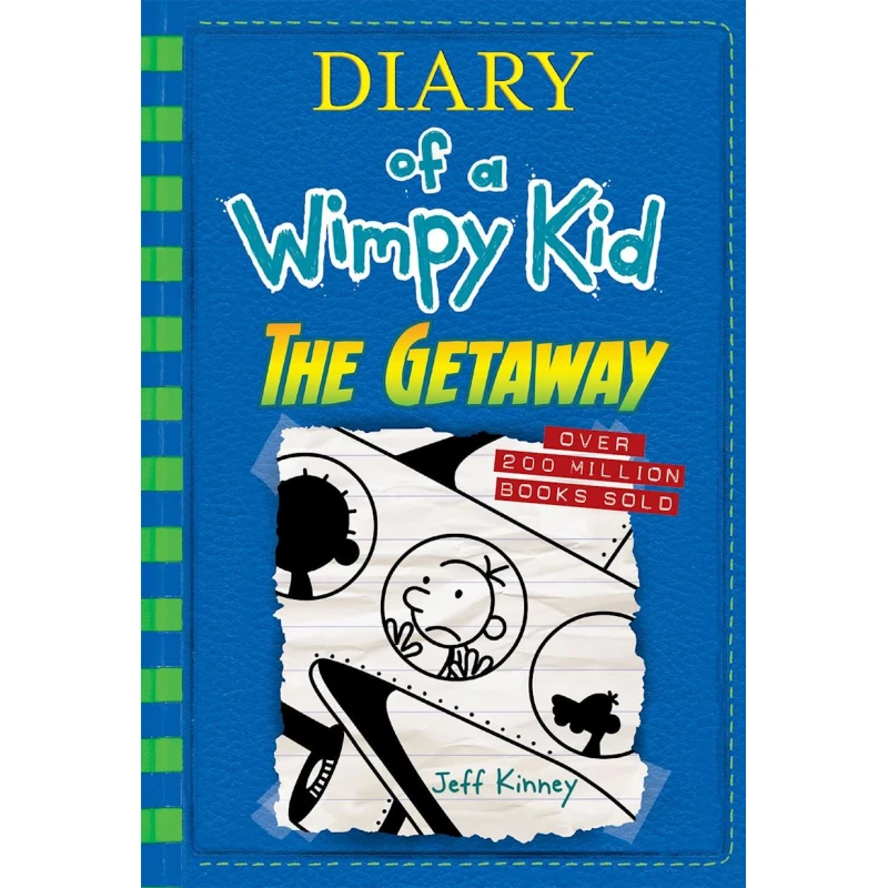Книга Diary of a Wimpy kid: The Getaway, автор Jeff Kinney Книга Diary of a Wimpy kid: The Getaway, автор Jeff Kinney