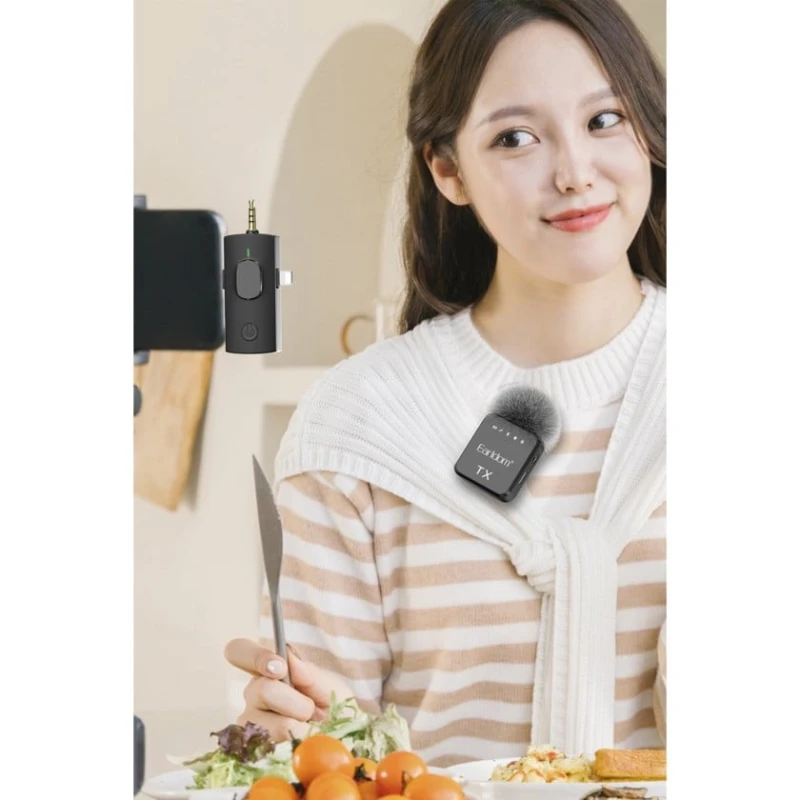 Микрофон Earldom MC12 3in1 Kablosuz Dijital Yaka Mikrofonu Микрофон Earldom MC12 3in1 Kablosuz Dijital Yaka Mikrofonu