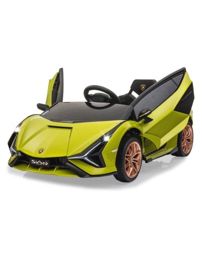 Uşaq elektrik avtomobili Jamara Lamborghini Sian FKP, yaşıl