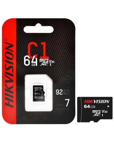 Yaddaş kartı Hikvision C1 64GB microSD