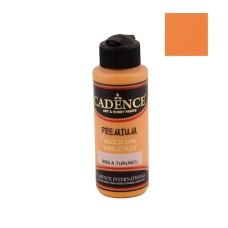 Akril boya Cadence Premium Acrylic Paint 0858 Light Orange, açıq-narıncı, 120 ml