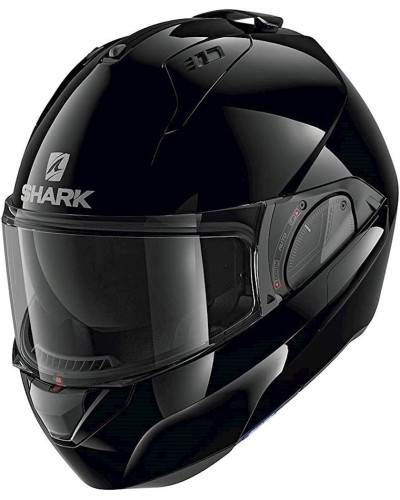 Motosikl dəbilqəsi Shark Evo Es Blank, ölçü M, qara