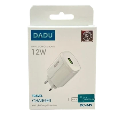 Зарядное устройство Dadu DC-349 Lightining 12W