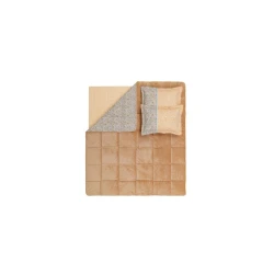 Комплект постельного белья Yataş Lesly Triola, одеяло 195x215 см, простыня 160x200 см, наволочки 50x70 см 2 шт, двуспальный, хлопок/полиэстер, Sarı