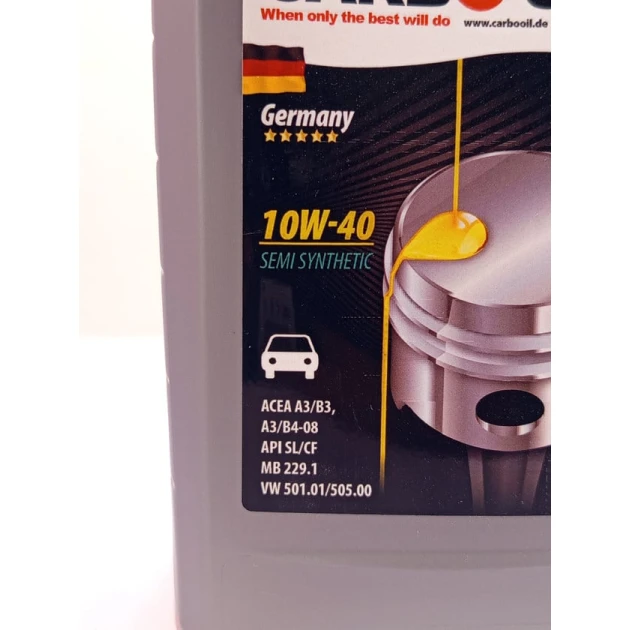 Моторное масло Carbo Oil 10W40, 5л ACEA A3/B3, A3/B4-8 Моторное масло Carbo Oil 10W40, 5л ACEA A3/B3, A3/B4-8