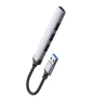 USB hub LDNIO DS-44U 4-in-1 Grey USB hub LDNIO DS-44U 4-in-1 Grey