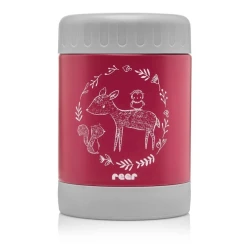 Термос для детского питания Reer Stainless Steel Hot Box, 300 мл, Berry Red