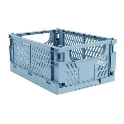 Корзина для хранения JYSK Milas, полипропилен, синий, 24x34x15 см