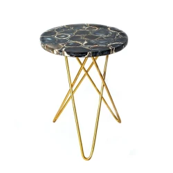 Журнальный стол Hom-me Agathe 102959, 36x46 см, разноцветный