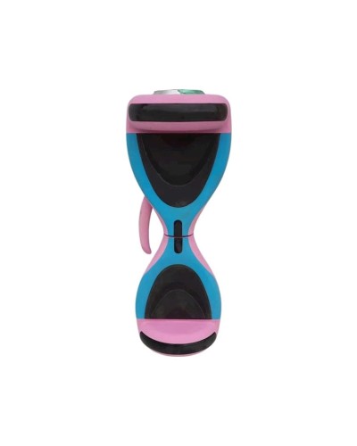 Hiroskuter Segway Smart Balance 6.5, Bluetooth ilə, plastik, işıqlı, tutacaq ilə, mavi/çəhrayı