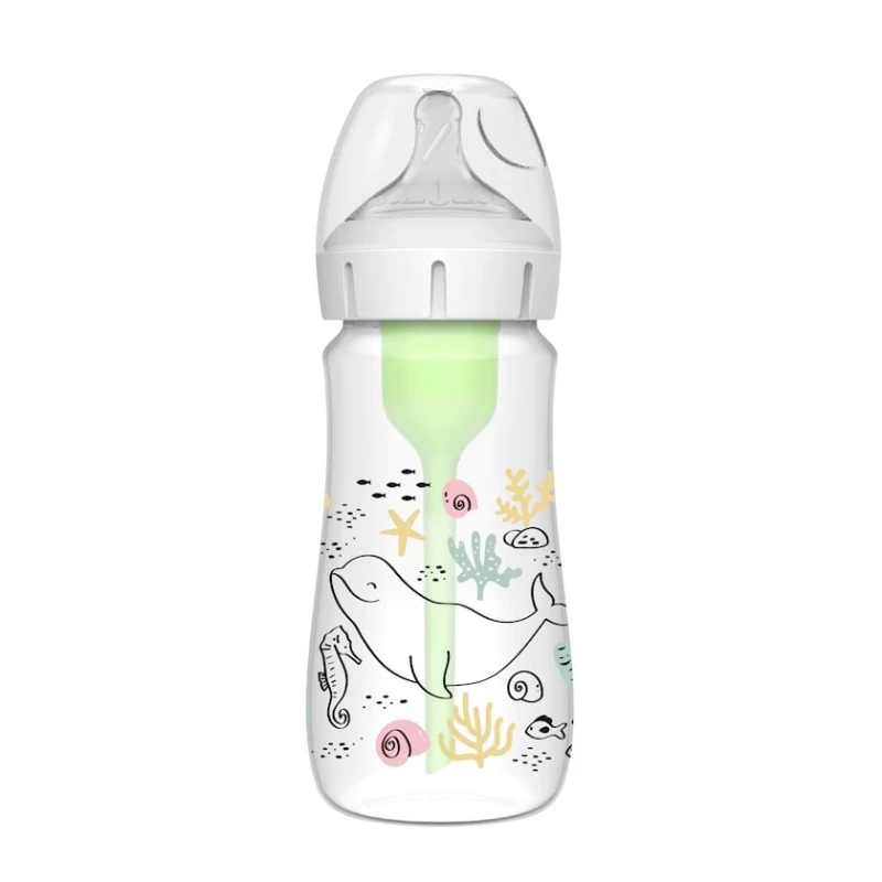 Qıdalanma üçün qab Dr Brown's WB91009-INTLX, 0-3 ay, 270 ml, şəffaf Qıdalanma üçün qab Dr Brown's WB91009-INTLX, 0-3 ay, 270 ml, şəffaf