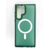 Çexol MagSafe Samsung Galaxy S22 Ultra üçün, yaşıl