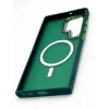 Çexol MagSafe Samsung Galaxy S22 Ultra üçün, yaşıl