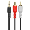 Кабель AUX 2E Cable 3.5 мм to 2RCA 1 м Кабель AUX 2E Cable 3.5 мм to 2RCA 1 м