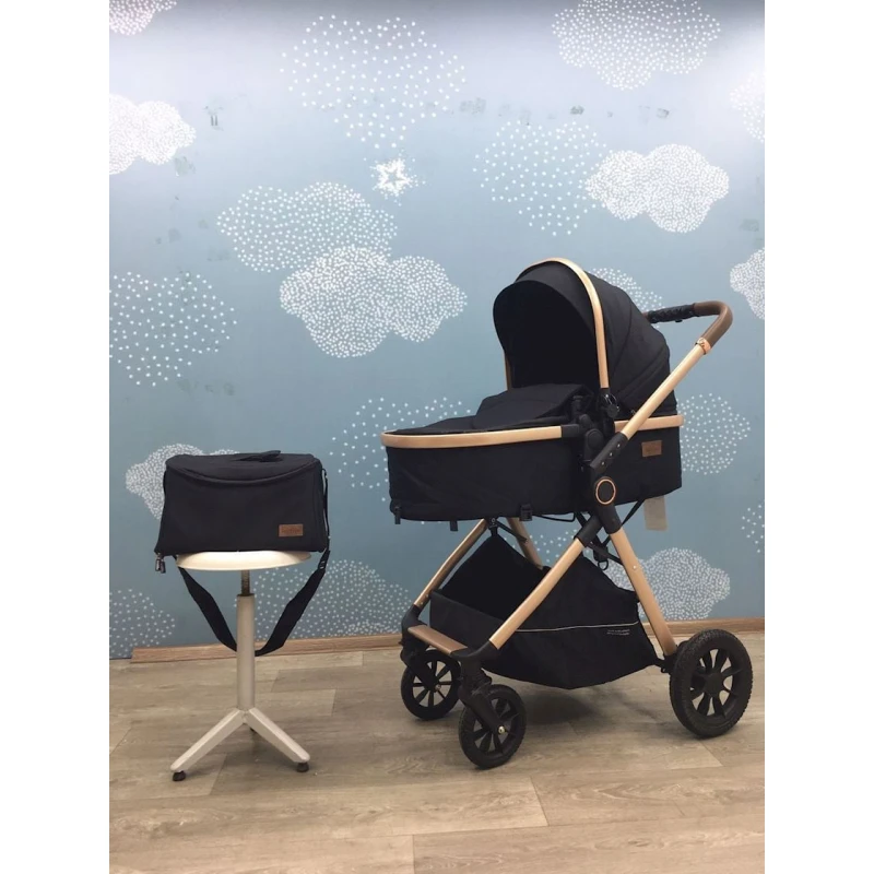 Детская коляска Kidilo A146, черная