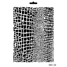 Трафарет Cadence Mix Media MA Stencil MA Serie 34, 21х29