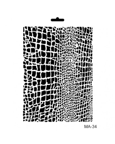 Трафарет Cadence Mix Media MA Stencil MA Serie 34, 21х29