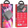 Внешний аккумулятор Hoco J100A 20000 mAh Black Внешний аккумулятор Hoco J100A 20000 mAh Black