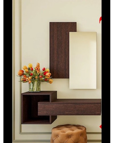 Konsol Art Mebel 40, LDSP, 120x95x35 sm, tünd qəhvəyi