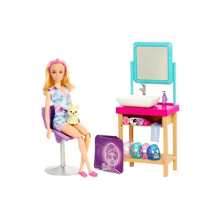 Игровой набор Barbie Self Care День в спа, 3+ лет