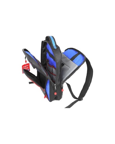 Alətlər üçün bel çantası Workpro WP281028, qara/göy/qırmızı