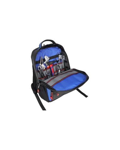 Alətlər üçün bel çantası Workpro WP281028, qara/göy/qırmızı
