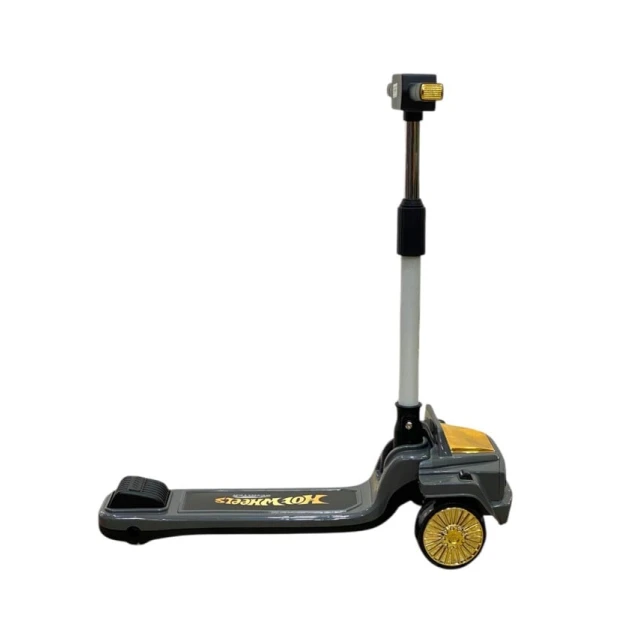 Uşaqlar üçün samokat M6745 Gelandewagen, boz/sarı