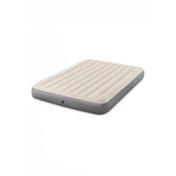 Надувной матрас Intex Dura Beam 64103 с подголовником двуспальный, 203x152х25 см, до 272 кг, Бежевый Надувной матрас Intex Dura Beam 64103 с подголовником двуспальный, 203x152х25 см, до 272 кг, Бежевый