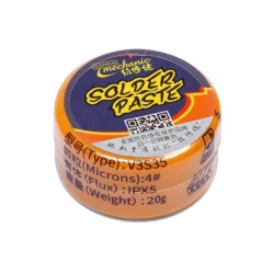 Паста для пайки плат смартфонов Mechanic V3S35 20G/217C Паста для пайки плат смартфонов Mechanic V3S35 20G/217C