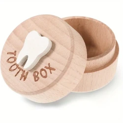 Деревянная шкатулка 44117010 для первых зубов