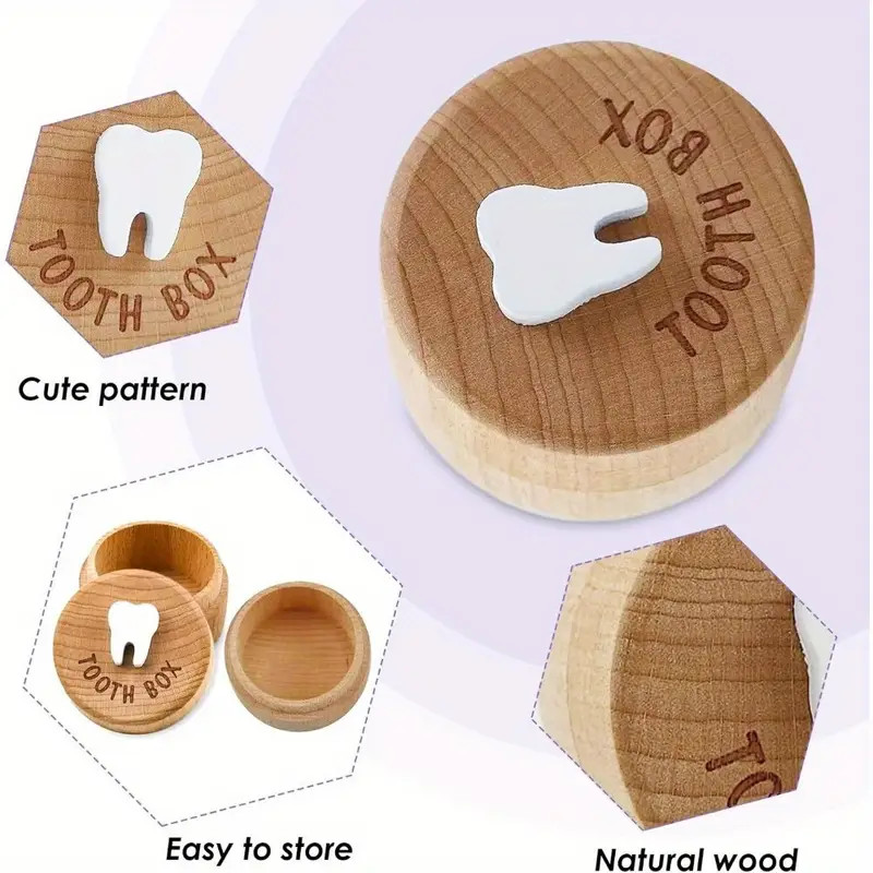 Деревянная шкатулка 44117010 для первых зубов Деревянная шкатулка 44117010 для первых зубов