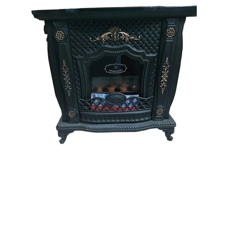 Печь-камин Mahshid Davam Ks0164, металл, черный, 92x89x36 см Печь-камин Mahshid Davam Ks0164, металл, черный, 92x89x36 см