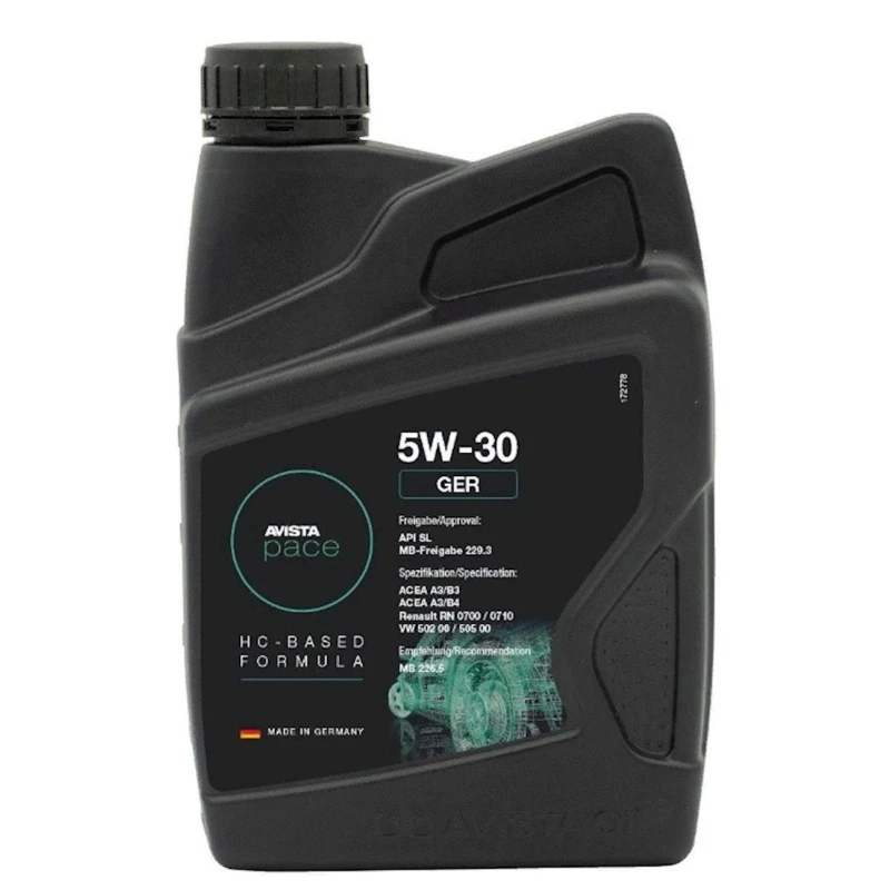Моторное масло Avista Pace Ger 5W30 4л
