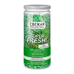 Соль-пена для ванны Fito Косметик Super Fresh хвойная 480 г