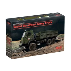 Сборная модель ICM Soviet Six-Wheel Army Truck, 3+ лет , 310 элементов