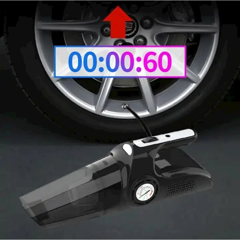 Avtomobil üçün tozsoran Car Vacuum Cleaner 3 in 1 Avtomobil üçün tozsoran Car Vacuum Cleaner 3 in 1