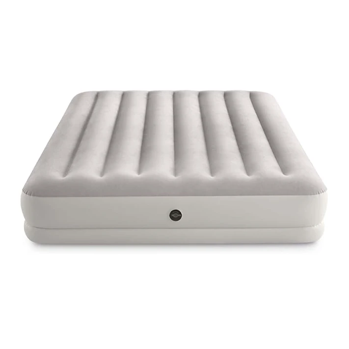 Матрас надувной Intex 64179, серый, 152х203х30 см Матрас надувной Intex 64179, серый, 152х203х30 см