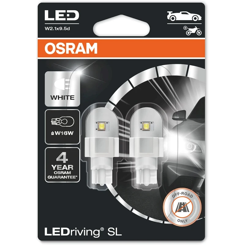 İşıqdiodlu lampa avtomobil üçün Osram LEDriving SL W16W, 12 V (921DWP-02B) İşıqdiodlu lampa avtomobil üçün Osram LEDriving SL W16W, 12 V (921DWP-02B)