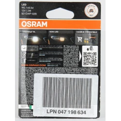 Светодиодная лампа для автомобиля Osram LEDriving SL W16W, 12 V (921DWP-02B)