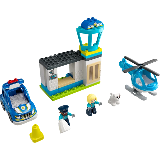 Конструктор LEGO Duplo Police Station & Helicopter 10959, 2+ лет, 40 элементов Конструктор LEGO Duplo Police Station & Helicopter 10959, 2+ лет, 40 элементов