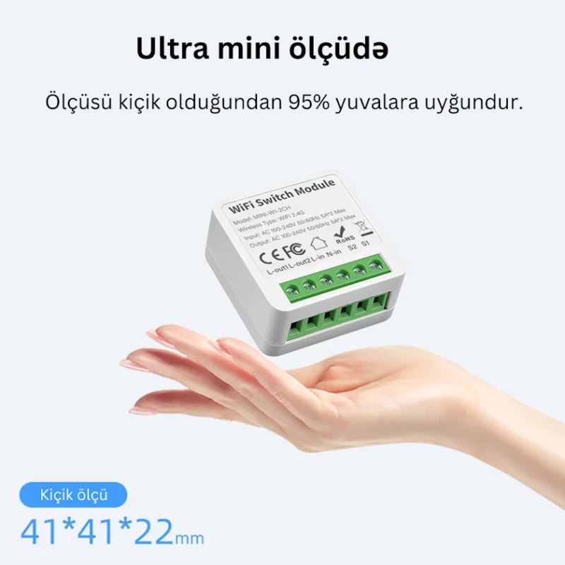 Умный электрический выключатель Aubess ST_15855459 Умный электрический выключатель Aubess ST_15855459