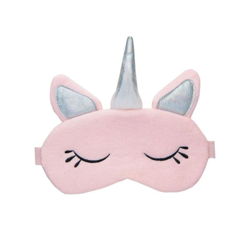 Yuxu üçün maska Unicorns, çəhrayı