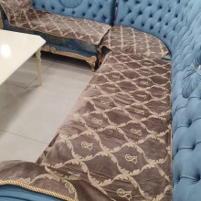 Çexol divan üçün MiraNova LQ-059, nubuk, rəngbərəng