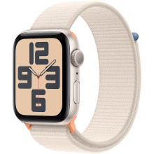 Ağıllı saat Apple Watch SE 2 40 mm Starlight Sport band loop, (MR9W3QI/A)