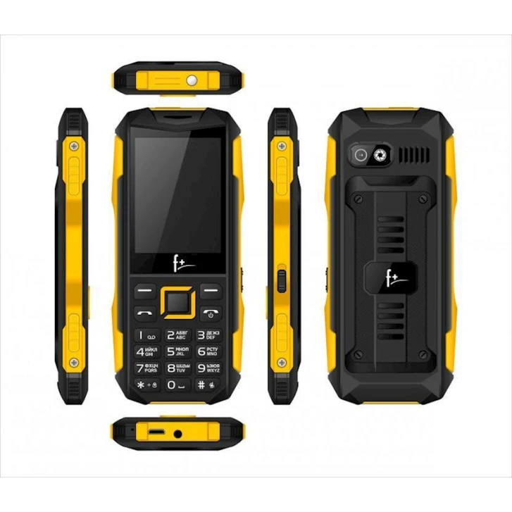Мобильный телефон F+ PR170 Black/Yellow Мобильный телефон F+ PR170 Black/Yellow
