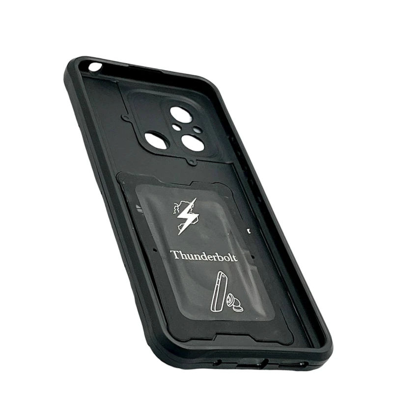 Çexol Robot Xiaomi Redmi 12C üçün, qara