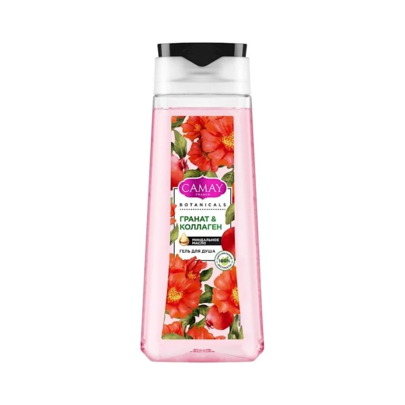 Гель для душа Camay Botanicals Гранат & Коллаген 250 мл Гель для душа Camay Botanicals Гранат & Коллаген 250 мл