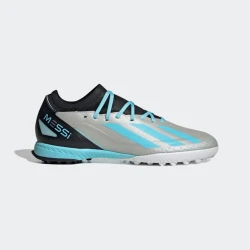 Бутсы мужские Adidas X CRAZYFAST MESSI.3 TF IE4074, серебристый, текстиль, размер 47 Бутсы мужские Adidas X CRAZYFAST MESSI.3 TF IE4074, серебристый, текстиль, размер 47