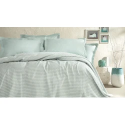 Покрывало пике Yataş Gwen, 200x220 см, двуспальный, хлопок/полиэстер, зеленый